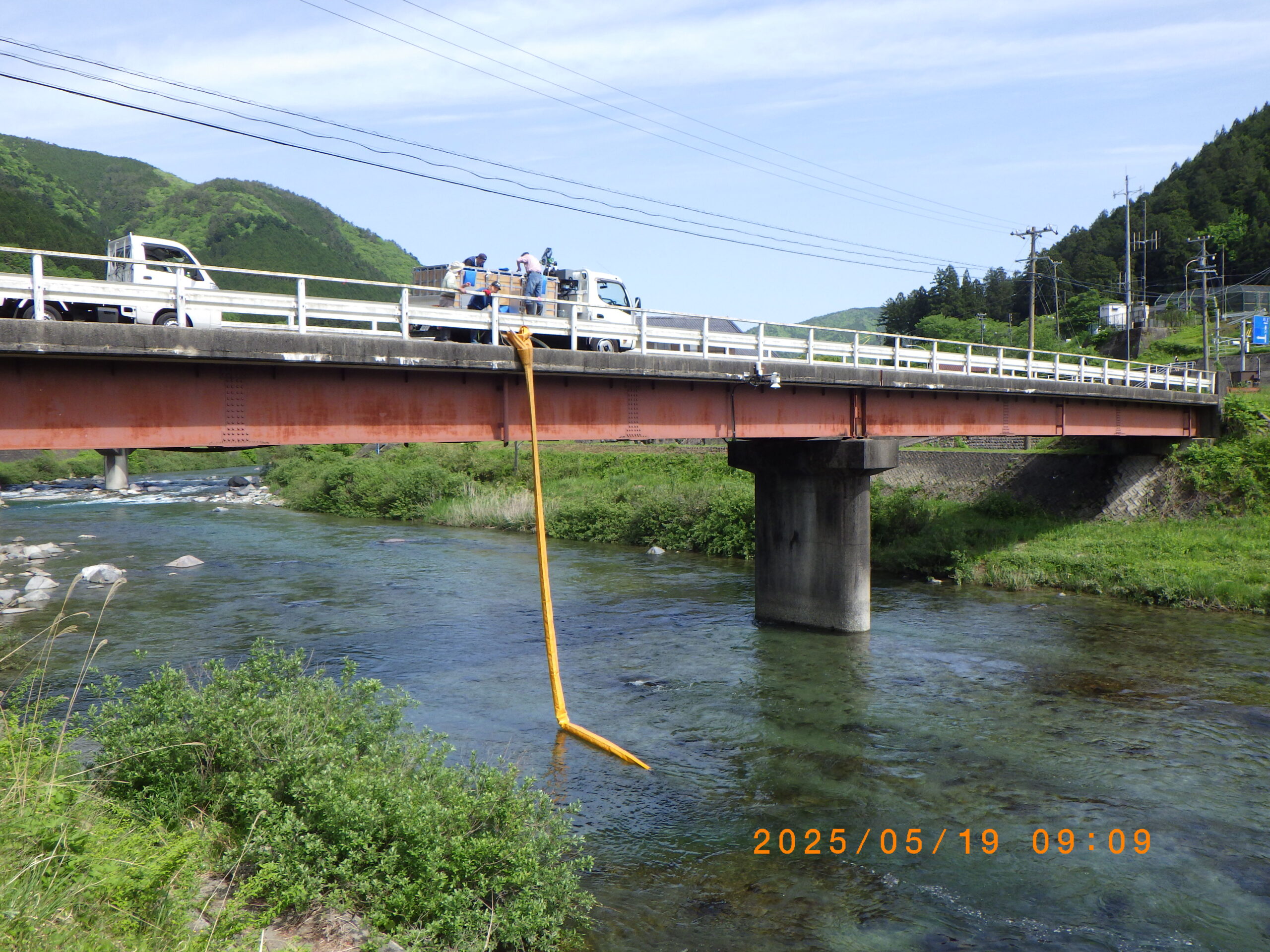 投稿についてもっと詳しく ５月１９日稚鮎３００㎏放流